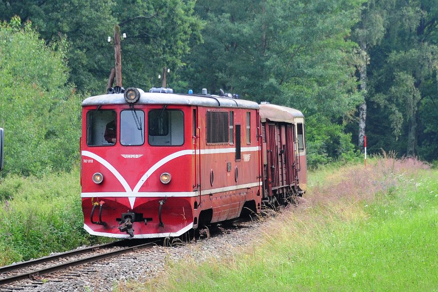 2020.07.19 JHMD T47.018 und T47.005 Jindřichův Hradec - Nová Bystřice (18)